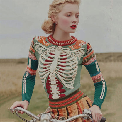 Halloween 3D Print Sweater