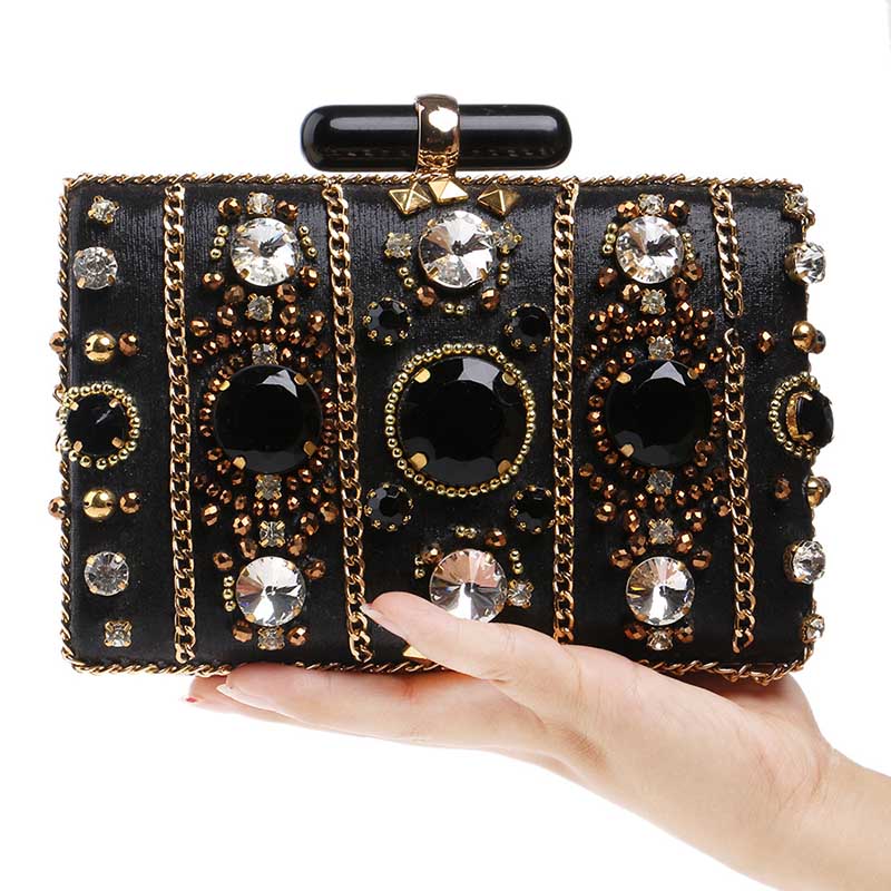 Gorgeous Embellished  Banquet Handbag