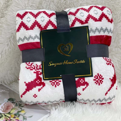 Soft Thickened Double Layer Lamb Plush Blanket