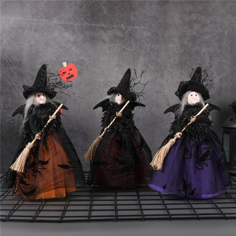 Halloween Witch Doll Decoration