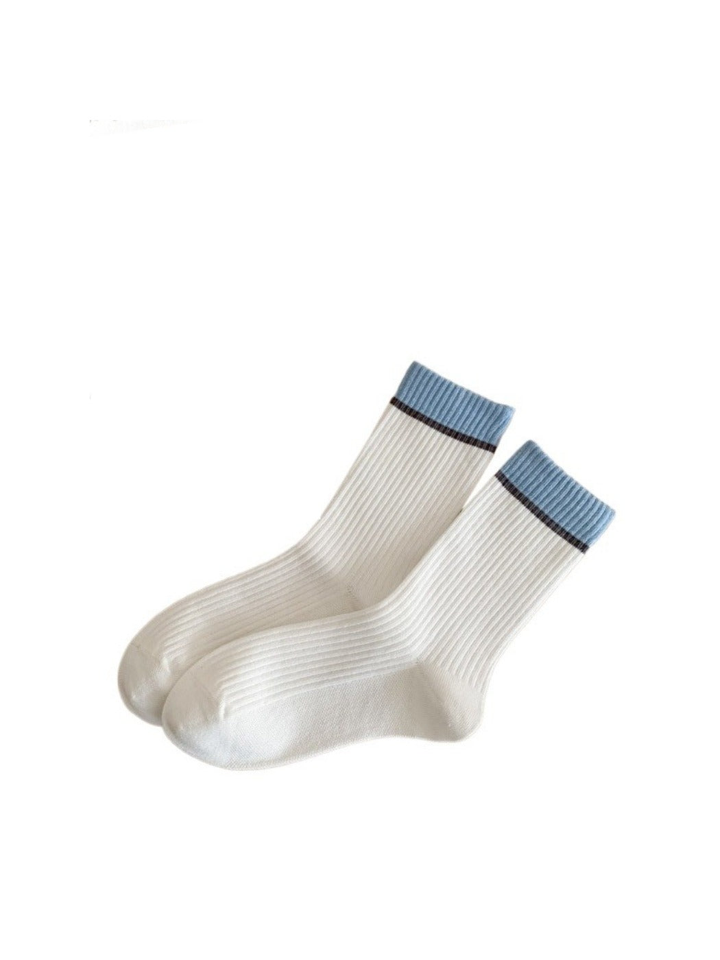 Rufia - Minimalist Fresh Stripe Mid-Calf Capsule Socks