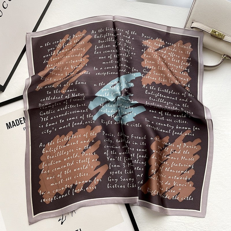 Silk Print Scarf