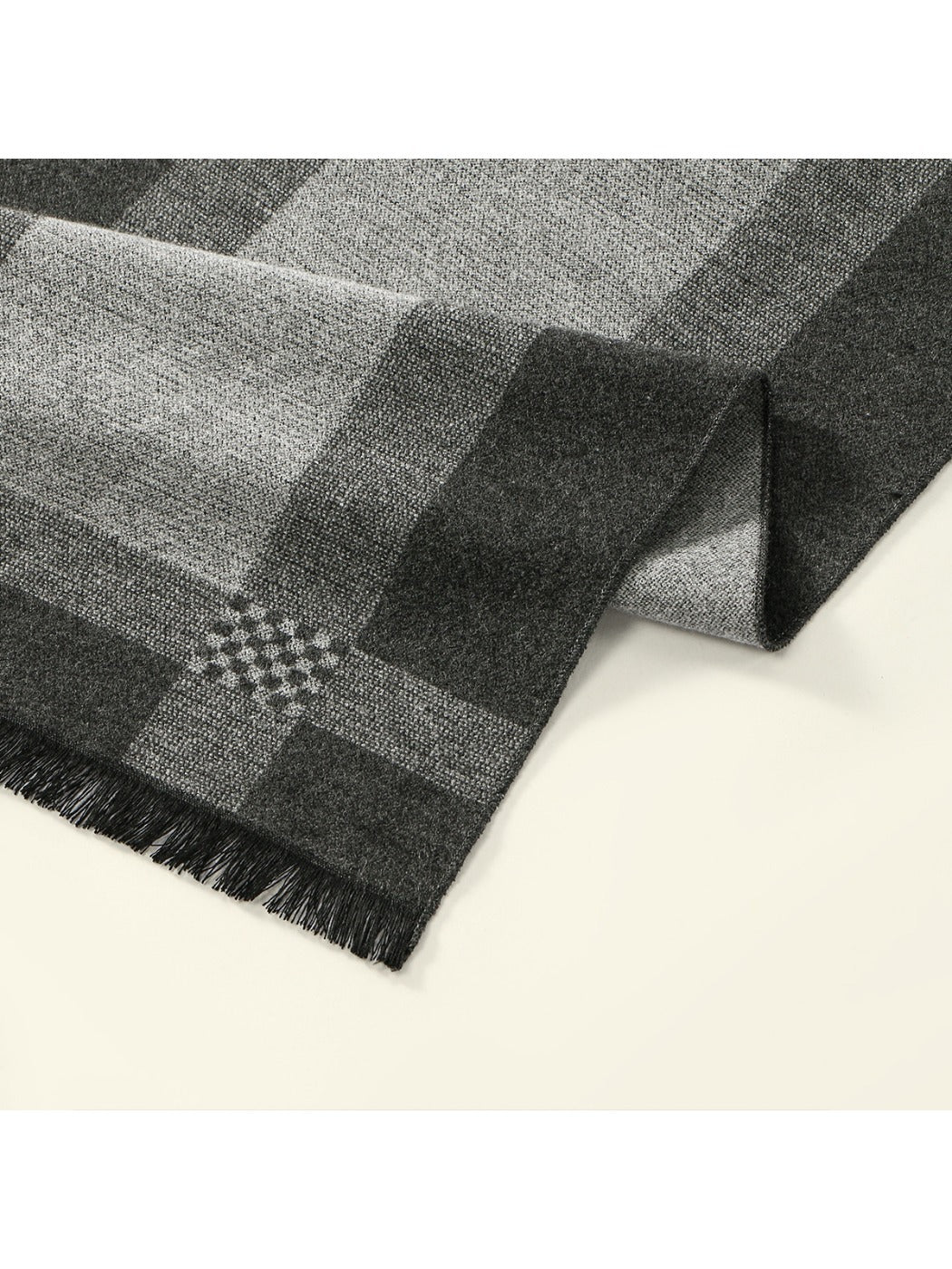 Sscarvii - Striped Winter Plush Scarf
