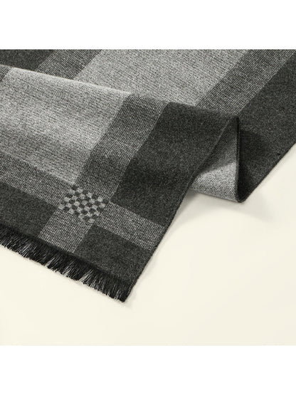 Sscarvii - Striped Winter Plush Scarf