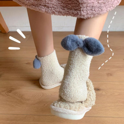 Rufia - Colorful Bowknot Toweling Socks