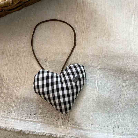 Cute Color Block Heart Keychain Bag Charm