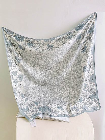 Flower Print Scarf
