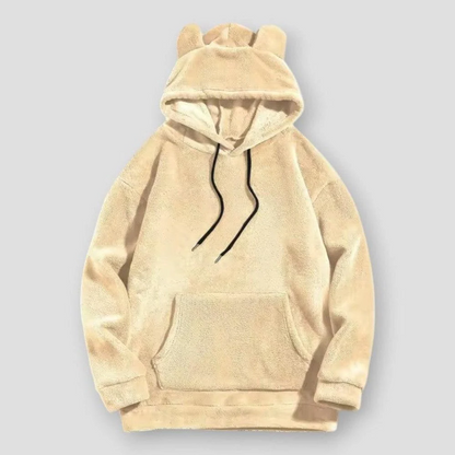 Sky Madrid Hobart Velvet Hoodie With Bear Ears