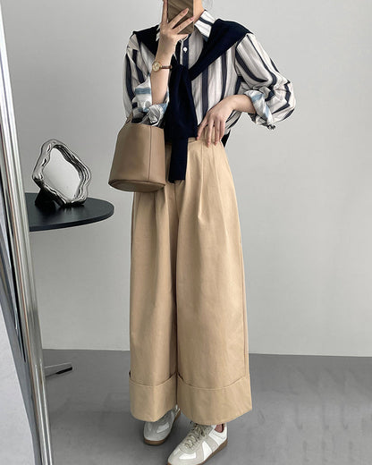 Wide Pants High-Waisted Loose Pants