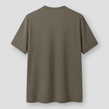 Saint Morris Virden Ribbed Knit Shirt