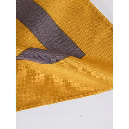 Color-Block Contrast Color Polka-Dot Printed Shawl&Scarf