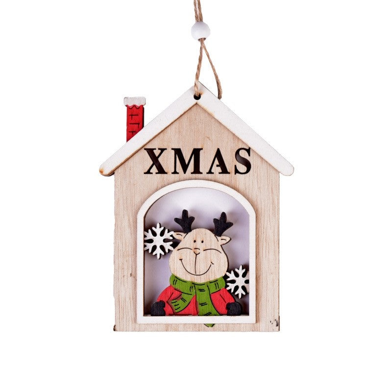 Christmas Wooden Candle Decorations