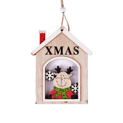 Christmas Wooden Candle Decorations