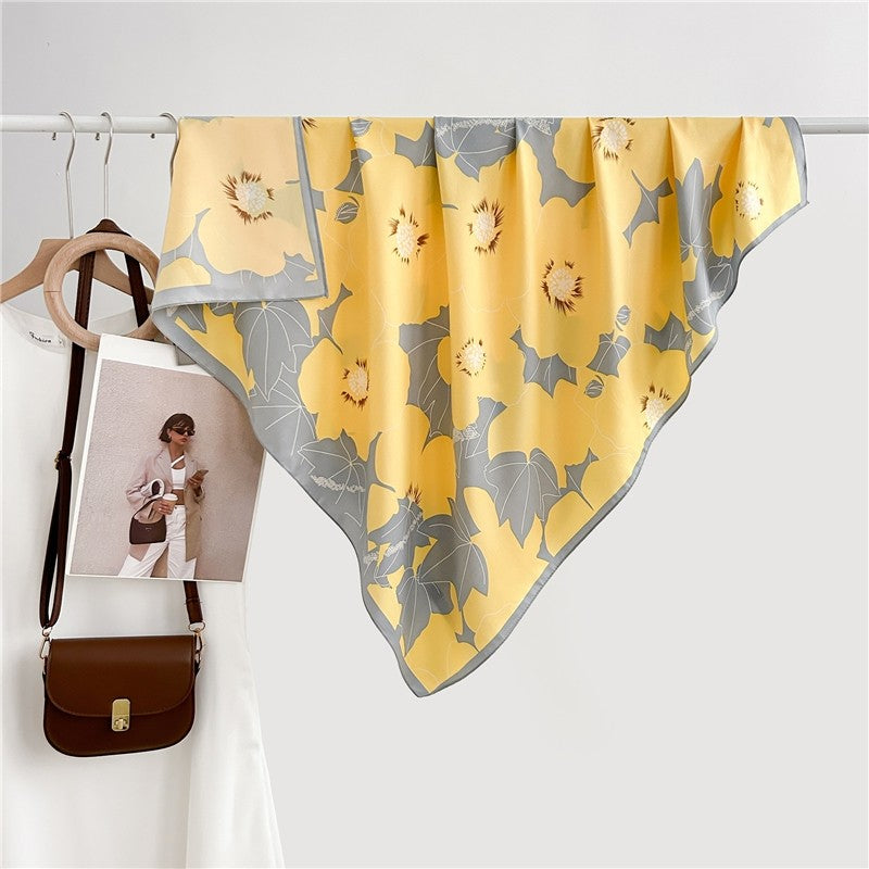 Fashion Print Square Scarf