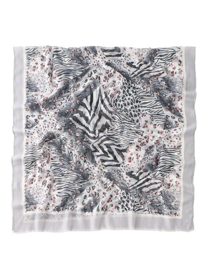 Scarvii - Multi-color Selectable Leopard Print Scarf Shawl Full Year