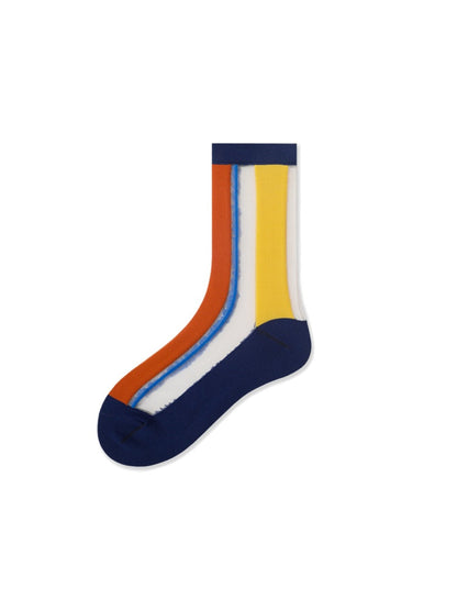 Rufia - Multi-color Knitted Short socks
