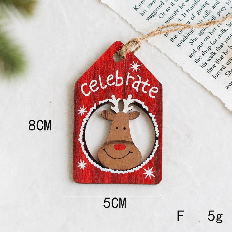 Cute Merry Christmas Tree Wall Hanging