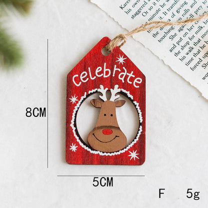 Cute Merry Christmas Tree Wall Hanging