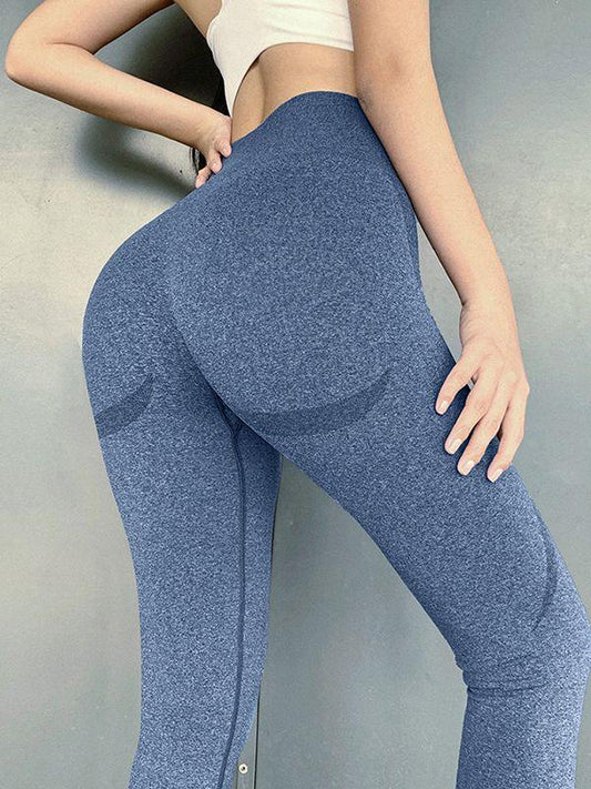 Summer Style Seamless Knitted Sexy Hip Yoga Fitness Pants