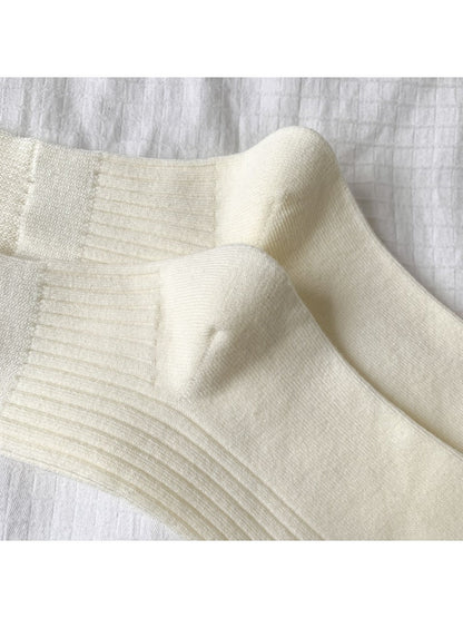 Rufia - Basic Ribbed Knee-High Socks for Women