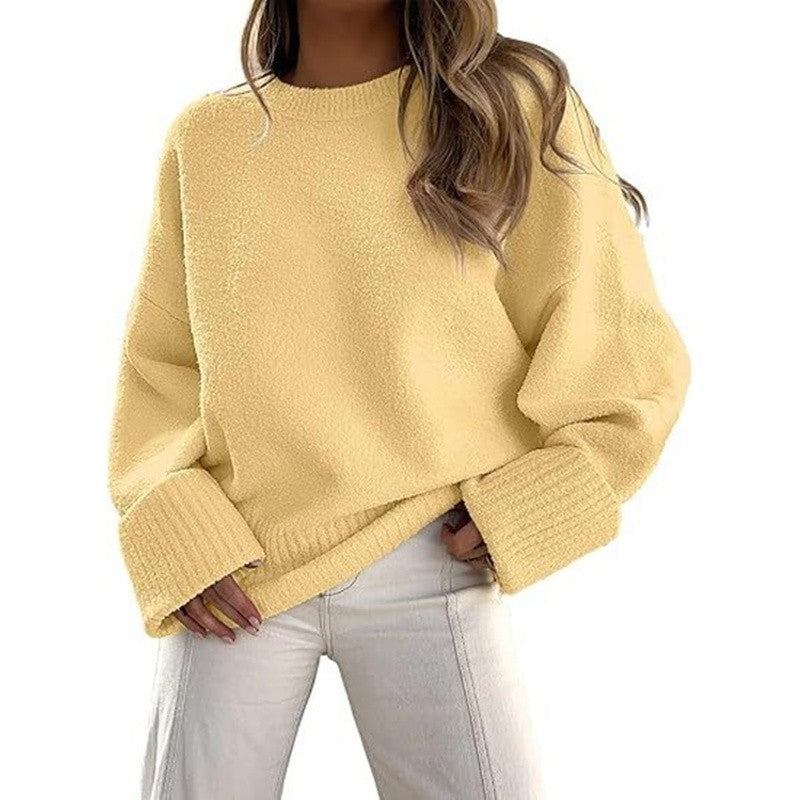Loose Solid Sweater