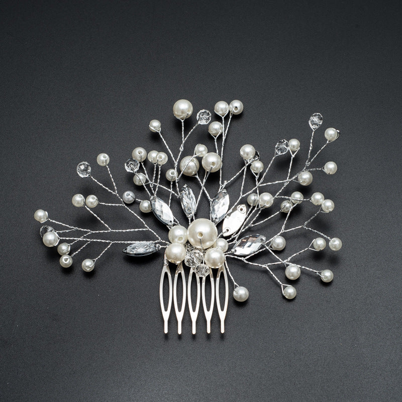 Pearl Bridal Hair Comb Hair Accessory for Weddings
