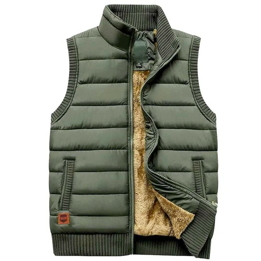 Sky Madrid Fleece Zip-Up Vest