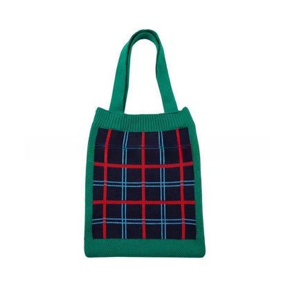 Crochet Tote Bag Soft Waxy Knit Bag