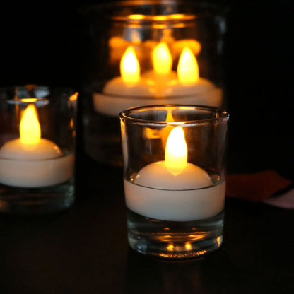 Water-Proof Candle Spa Shower Water Decorative Candle Lamp Led Floating Candle