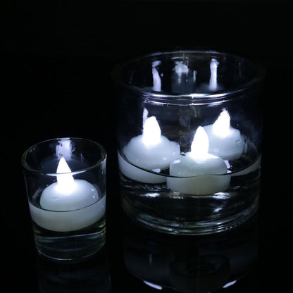 Water-Proof Candle Spa Shower Water Decorative Candle Lamp Led Floating Candle