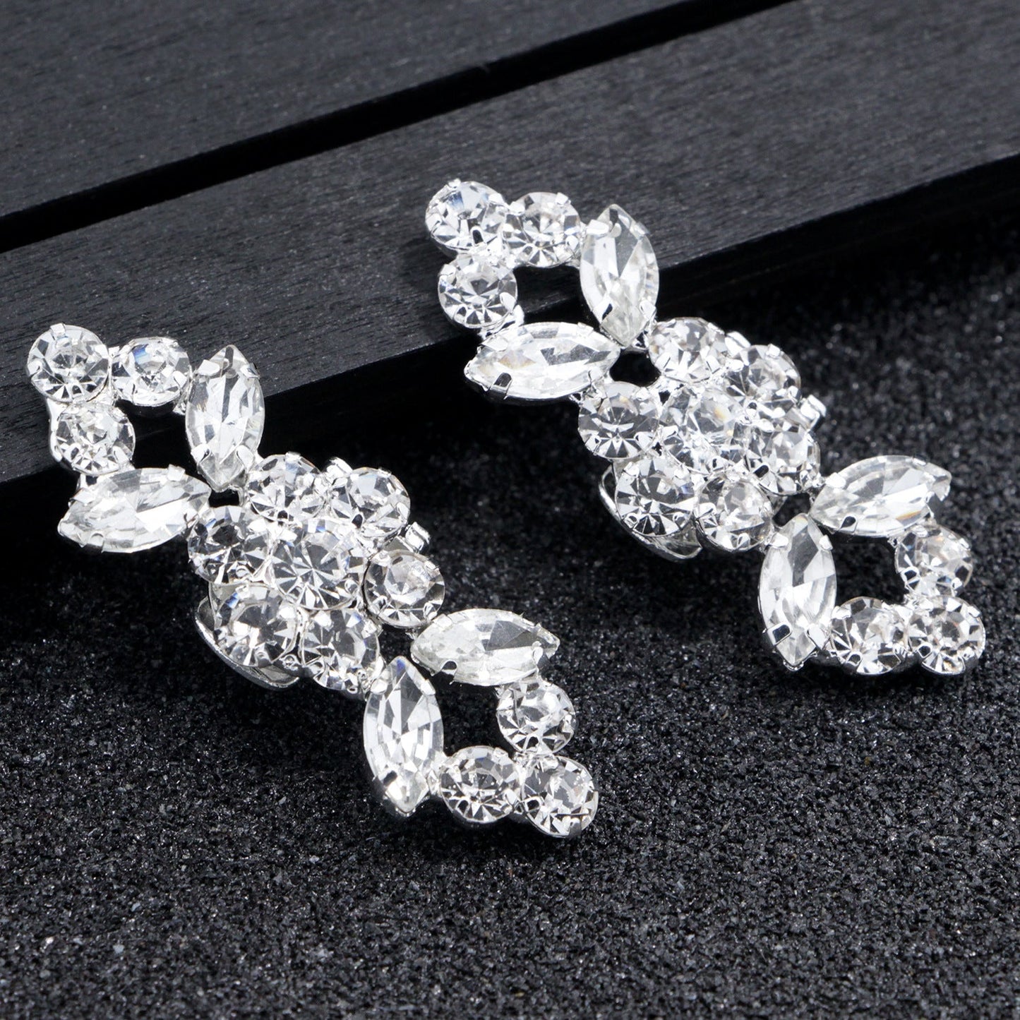 Fashion Rhinestone Shoe Clips Decorative Shoe Charms
