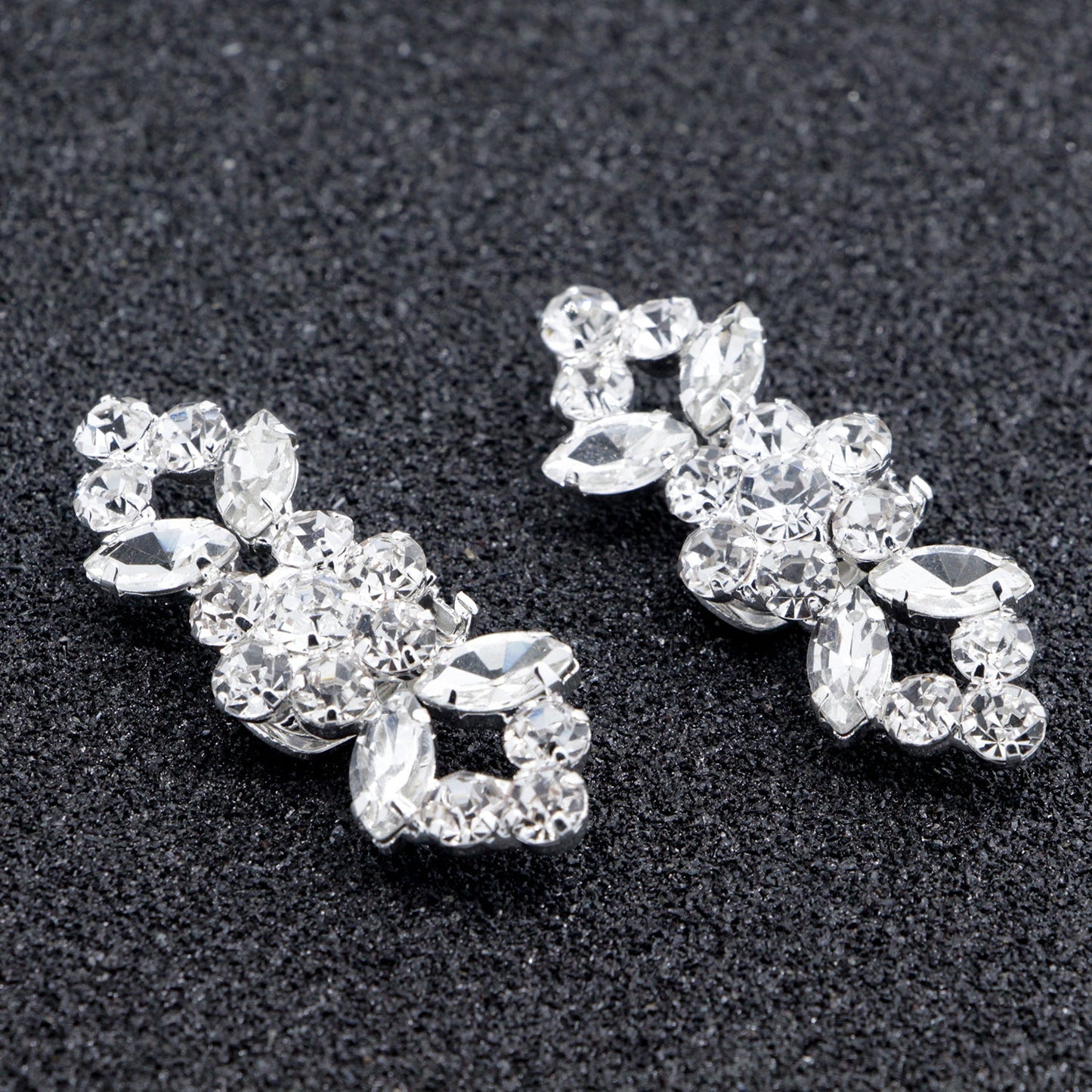 Fashion Rhinestone Shoe Clips Decorative Shoe Charms