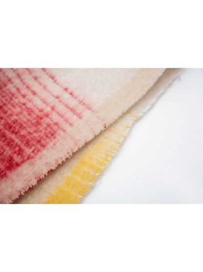 Scarvii - Tassel Scarf with Big Flower Jacquard Scarf