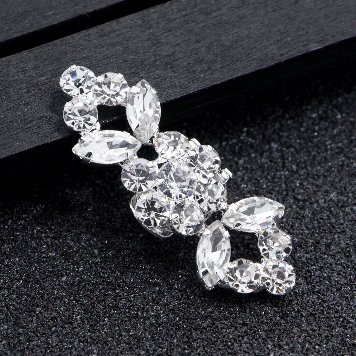 Fashion Rhinestone Shoe Clips Decorative Shoe Charms