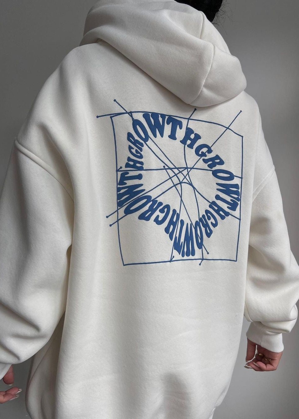 Oversized Hoodie With Soft Warm Material