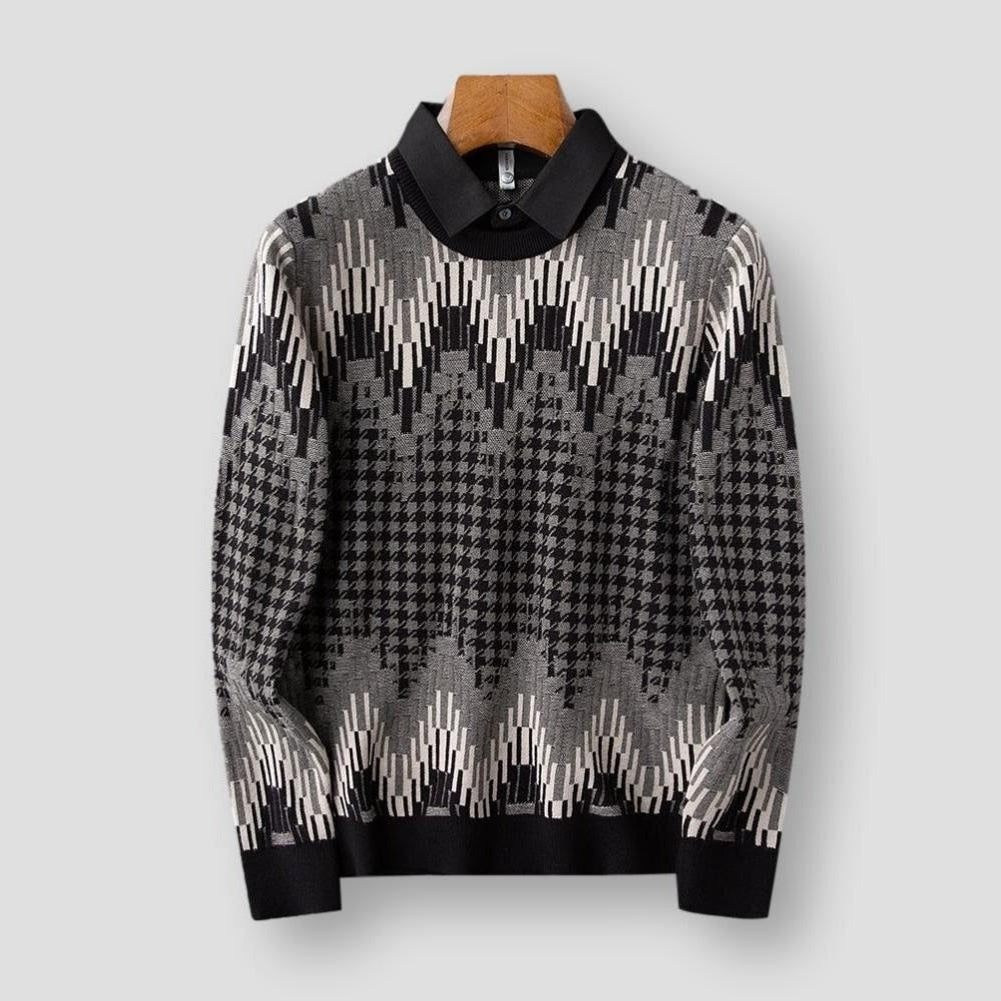 Saint Morris Loudon Knitted Pullover