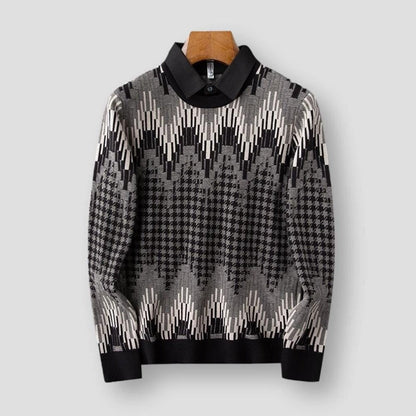 Saint Morris Loudon Knitted Pullover