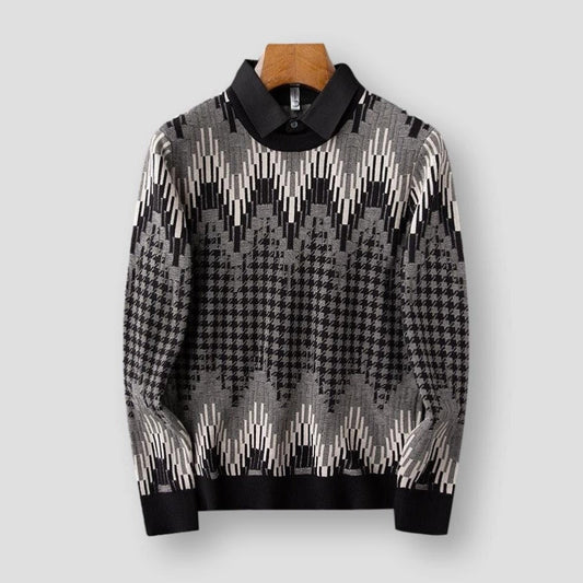 Saint Morris Loudon Knitted Pullover