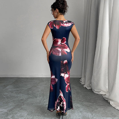 Slim Fit Sleeveless Bodycon Long Dress
