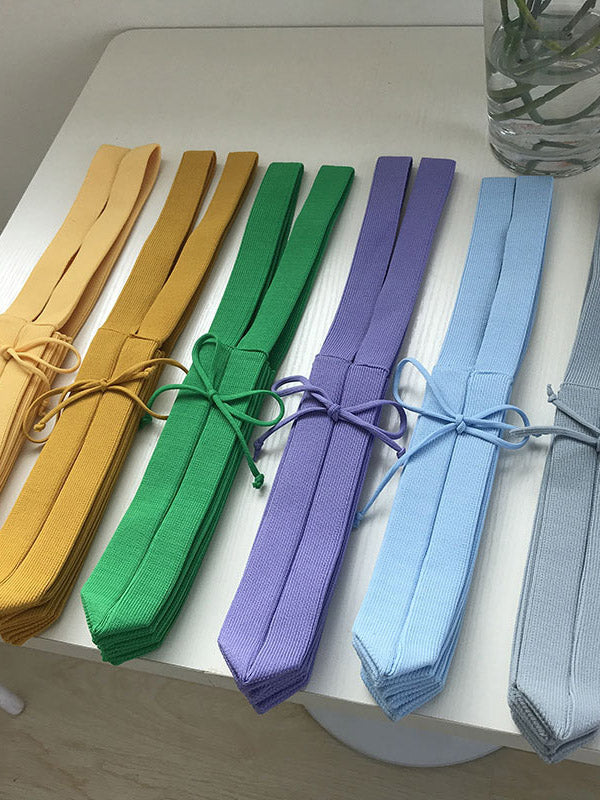 Original 6 Colors Knitting Pleated Drawstring Handbag