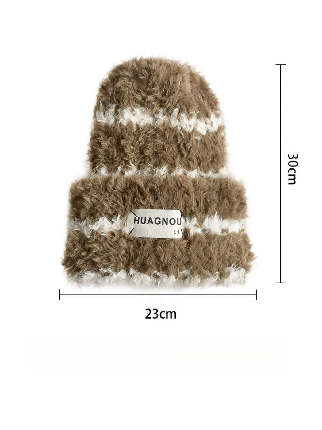 Haila - Winter Thick Plush Knitted Beanie