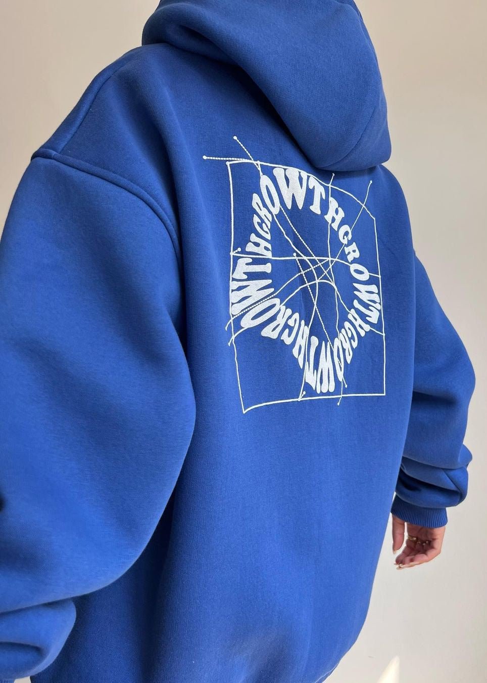 Oversized Hoodie With Soft Warm Material