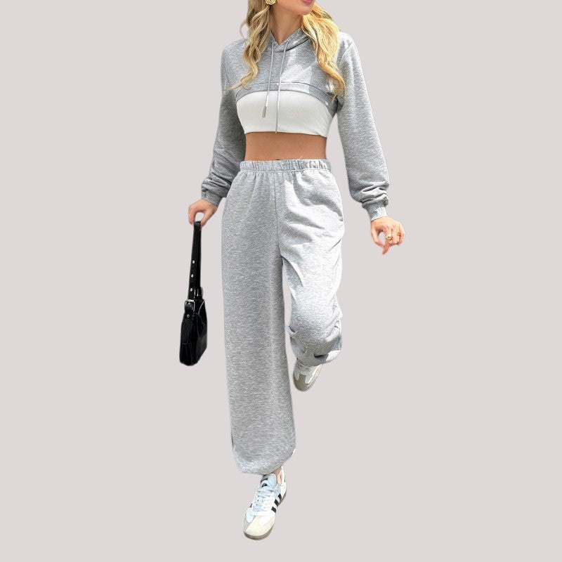 Long Sleeve Vest Pants Two Piece Set