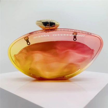 Acrylic Clear Evening Clutch