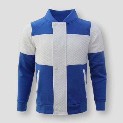 Sky Madrid Pierce Patchwork Jacket