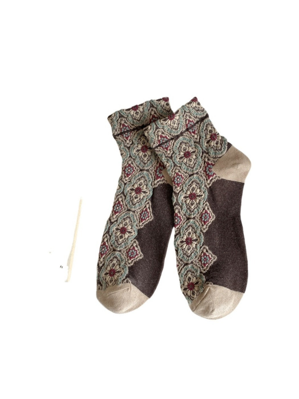Rufia - Vintage Ankle Socks – Elegant &amp; Breathable