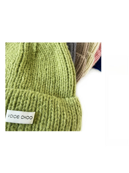 Haila - Women's Solid Color Knitted Beanie