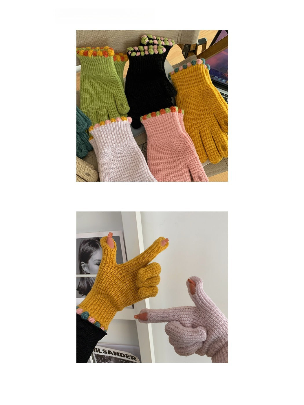 Gloving - Touchscreen Windproof Knitted Gloves