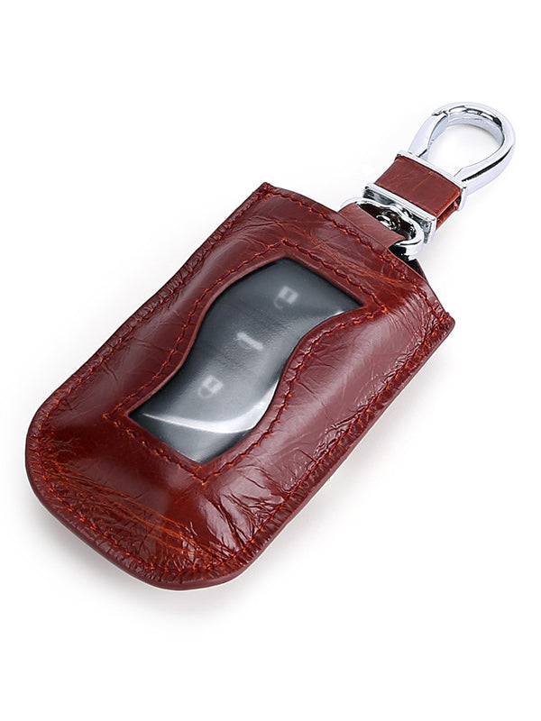 Solid Simple Durable  Car Key Bag Keychain Wallet