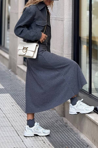 Soft cropped jacket